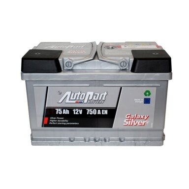 Akumuliatorius Autopart Galaxy 75Ah 12V 750A
