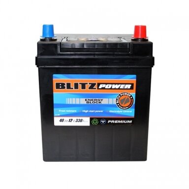 Akumuliatorius BLITZ 40Ah 300A 12V japan