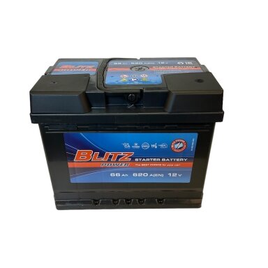 Akumuliatorius BLITZ 66Ah 620A 12V