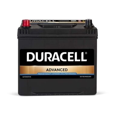 Akumuliatorius DURACEL Advanced 60Ah 510A 12V japan kairinis