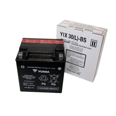 YIX30L-BS 31,6Ah 12V AGM YUASA akumuliatorius