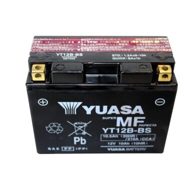 YT12B-BS 10,5Ah 12V AGM YUASA akumuliatorius