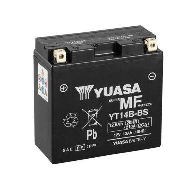 YT14B-BS 12,6Ah 12V AGM YUASA akumuliatorius