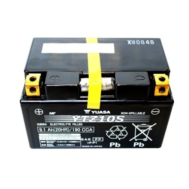YTZ10S 9,1Ah 12V AGM YUASA akumuliatorius